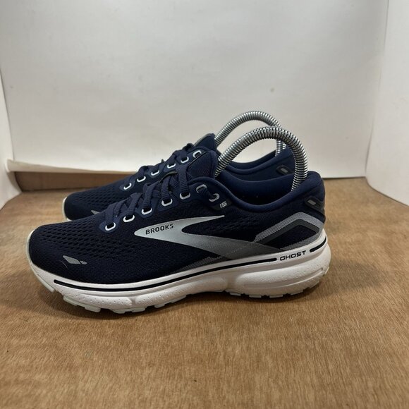 Brooks Ghost 15 Womens Size 6 Blue Shoes Running Athletic Sneakers - Picture 3 of 9